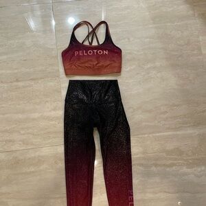 Peloton Bra and Leggings